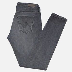 AG Adriano Goldschmied Gray Ankle Super Skinny Legging Jeans Size 26R